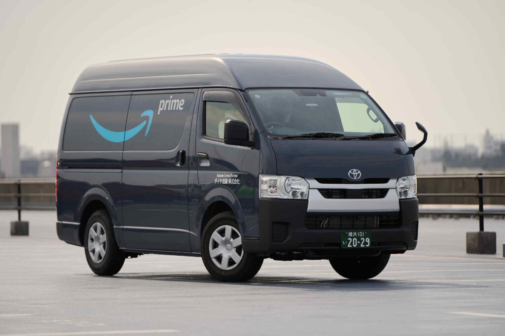 amazon DSPハイエース配送